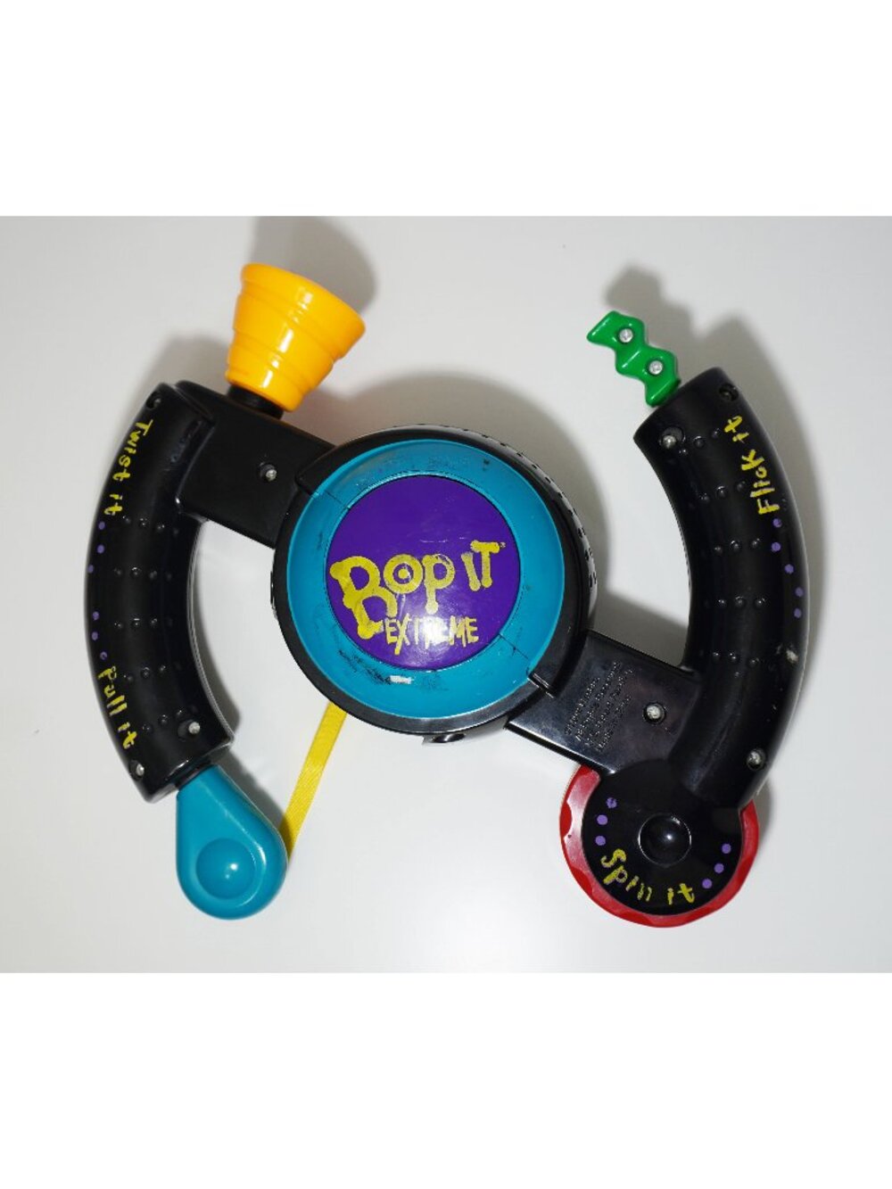 Vintage Hasbro 1998 Bop It Extreme Handheld Game *FOR PARTS OR REPAIR*
